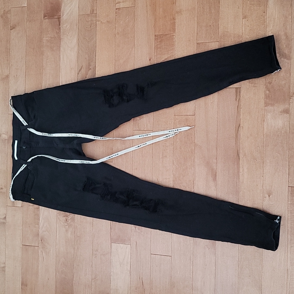 NWOT GOLDEN DENIM Mens Black Jeans - Size 32